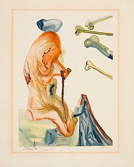 Salvador Dali - Chant 18 Les trompeurs, 57476-35, Van Ham Kunstauktionen