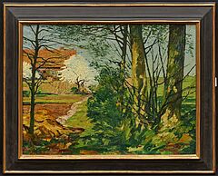 Max Clarenbach - Kirschbluete in Wittlaer, 82084-9, Van Ham Kunstauktionen