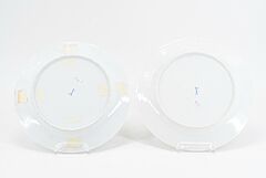 Meissen - Vier Teller mit Landschaftsansichten, 75074-12, Van Ham Kunstauktionen