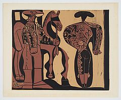 Pablo Picasso - Picador et torero attendant le paseo de cuadrillas, 73678-1, Van Ham Kunstauktionen