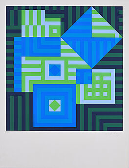 Victor Vasarely - Ohne Titel, 70201-10, Van Ham Kunstauktionen