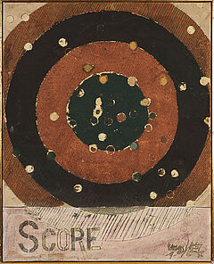 Georges Noel Georges-Noel Bedard - Score No 1 Score ocre avec impacts, 75597-5, Van Ham Kunstauktionen