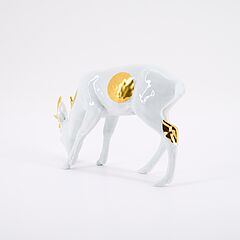 Meissen - Rehbock aesend, 81071-1, Van Ham Kunstauktionen