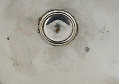 WMF Wuerttembergische Metallwarenfabrik - Jugendstil Aufsatzschale mit junger Frau, 65621-2, Van Ham Kunstauktionen