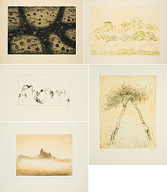 Zoran Music - Konvolut von 5 Druckgrafiken, 60174-589, Van Ham Kunstauktionen