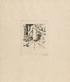 Georg Baselitz - 8 Radierungen nach Zeichnungen von 1959, 59154-1, Van Ham Kunstauktionen