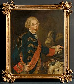 Deutsche Schule - Zwei Gemaelde Damen- und Herrenportraet, 75135-5, Van Ham Kunstauktionen