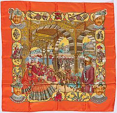 Hermes - Carre MAHARAJAS, 69664-128, Van Ham Kunstauktionen