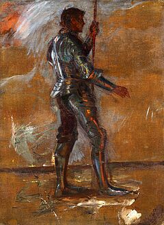 Carl von Marr - Studie eines Herren in Ritterruestung, 56640-87, Van Ham Kunstauktionen