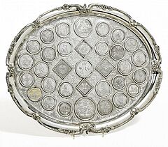 Berlin - Prunkvolles Muenztablett, 56059-2, Van Ham Kunstauktionen