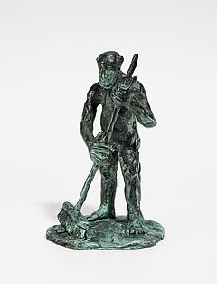 Joerg Immendorff - Affe mit Besen, 58892-32, Van Ham Kunstauktionen