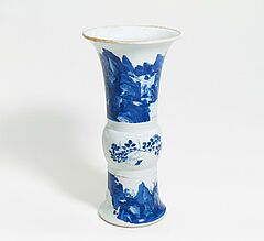 Grosse gu-foermige Vase mit Flusslandschaft, 64493-35, Van Ham Kunstauktionen