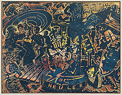 Joerg Immendorff - Heuler, 80160-1, Van Ham Kunstauktionen