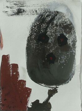 Walter Dahn - Ohne Titel Ovaler Kopf mit Augen, 56800-645, Van Ham Kunstauktionen
