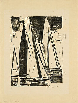 Werner Drewes - Segelboote, 80374-116, Van Ham Kunstauktionen