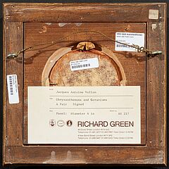 Zwei Gemälde: Chrysanthemen / Geranien, 81233-23, Van Ham Kunstauktionen