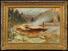 Carl Wuttke - Die Mammoth Hot Springs im Yellowstone-Park, 65587-1, Van Ham Kunstauktionen