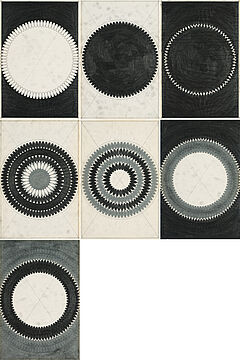 Franz Graf - Konvolut von 7 Papierarbeiten, 80374-156, Van Ham Kunstauktionen