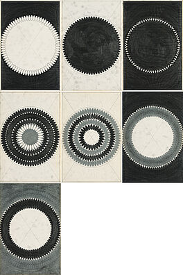 Franz Graf - Konvolut von 7 Papierarbeiten, 80374-156, Van Ham Kunstauktionen