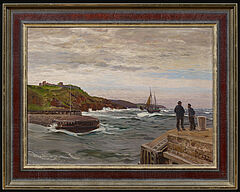 Friedrich Kallmorgen - Hafeneinfahrt, 69447-58, Van Ham Kunstauktionen