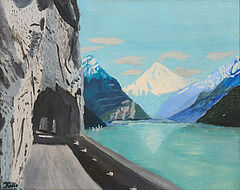 Helmut auch Helmut vom<br > Huegel Kolle - Paysage au Lac, 76054-1, Van Ham Kunstauktionen