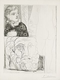 Pablo Picasso - La bonne dans latelier de sculpture, 67078-5, Van Ham Kunstauktionen