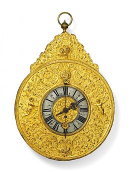 Sueddeutschland - Teller Uhr Stil Barock, 62040-4, Van Ham Kunstauktionen