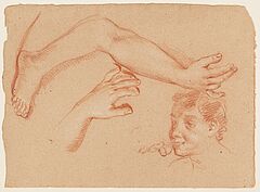 Vier Blätter mit Figurenstudien, 77740-99, Van Ham Kunstauktionen