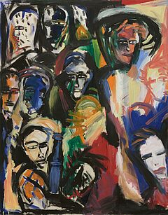 Helmut Middendorf - Einsamkeit der Koepfe I, 82000-291, Van Ham Kunstauktionen