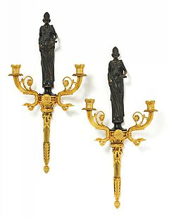 Frankreich - Paar Appliken mit Viktorien Style Empire, 58496-3, Van Ham Kunstauktionen