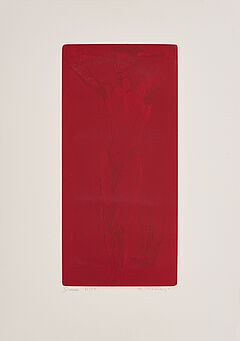 Rainer Fetting - Shaun red, 73246-5, Van Ham Kunstauktionen