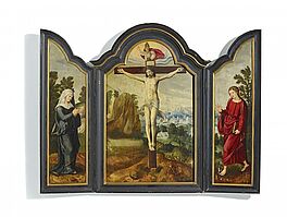 Antwerpener Meister - Triptychon Um 1520, 60122-10, Van Ham Kunstauktionen