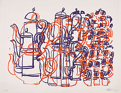 Arman - Fragmentation of Coffee and Tea Pots, 75280-167, Van Ham Kunstauktionen