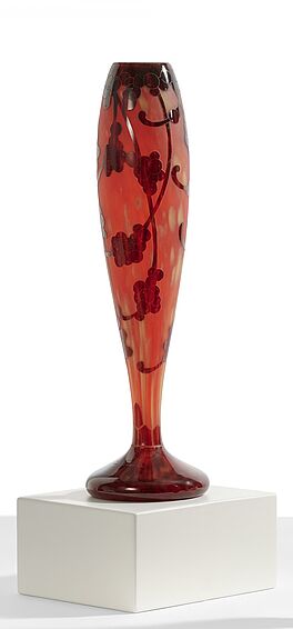 Charles Schneider Le Verre Francais - Vase Perlieres, 81684-17, Van Ham Kunstauktionen