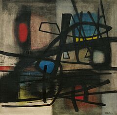 Fritz Winter - Bewegung aus Weiss, 81150-14, Van Ham Kunstauktionen