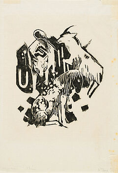 Franz Marc - Drei Tiere, 80374-341, Van Ham Kunstauktionen