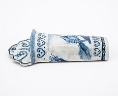 Paar Wandvasen mit blau-weissem Dekor, 76922-16, Van Ham Kunstauktionen