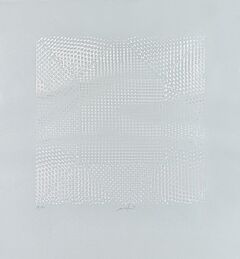 Heinz Mack - Silbernes Raster, 60160-11, Van Ham Kunstauktionen