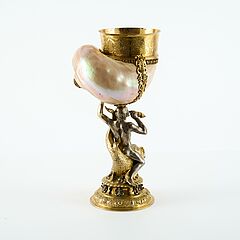 Theodor Heiden - Grosser Nautiluspokal mit Triton, 81546-1, Van Ham Kunstauktionen