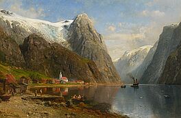 Norwegische Fjordlandschaft, 81500-6, Van Ham Kunstauktionen