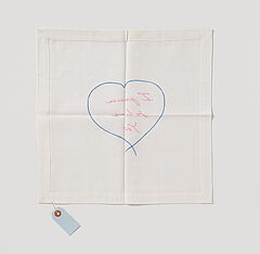 Tracey Emin - I promise to love you - Napkin, 81523-1, Van Ham Kunstauktionen