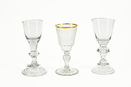 Wohl Deutschland - Glas mit Jagdszene im Schnittdekor, 73594-8, Van Ham Kunstauktionen