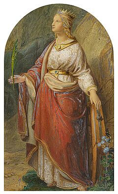 Nazarene School - Die Heilige Katharina von Alexandrien, 68225-3, Van Ham Kunstauktionen