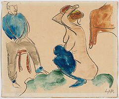 Hermann Max Pechstein - Maler und Modell im Atelier, 76949-53, Van Ham Kunstauktionen