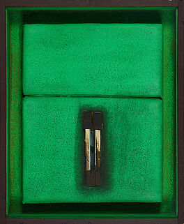 Karl Fred Dahmen - Polsterbild Gruen Serie Piano, 76469-1, Van Ham Kunstauktionen