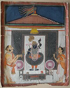 Sechs Malereien des Shri Nathji mit Priestern, 65623-6, Van Ham Kunstauktionen