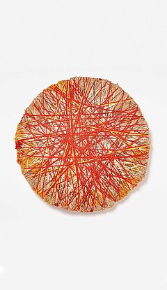 Sheila Hicks - Soft Stone Fiber Sculpture Orange, 75920-12, Van Ham Kunstauktionen