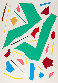 Imi Knoebel - Ohne Titel Messerschnitt, 81356-1, Van Ham Kunstauktionen