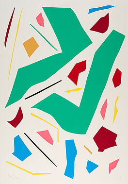 Imi Knoebel - Ohne Titel Messerschnitt, 81356-1, Van Ham Kunstauktionen