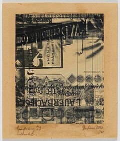 Kurt Schwitters - Zeichnung I 7 allerlei, 73908-1, Van Ham Kunstauktionen